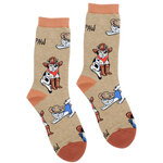 Cowboy Kitty Cat Socks