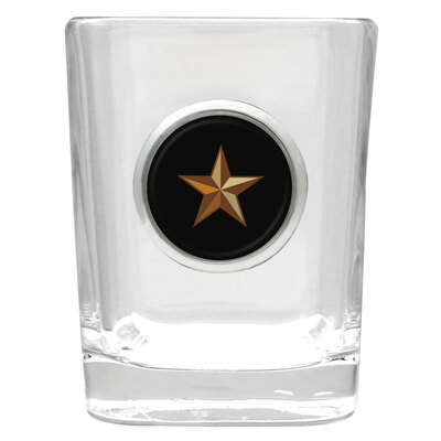 Texas Star Medallion Shot Glass