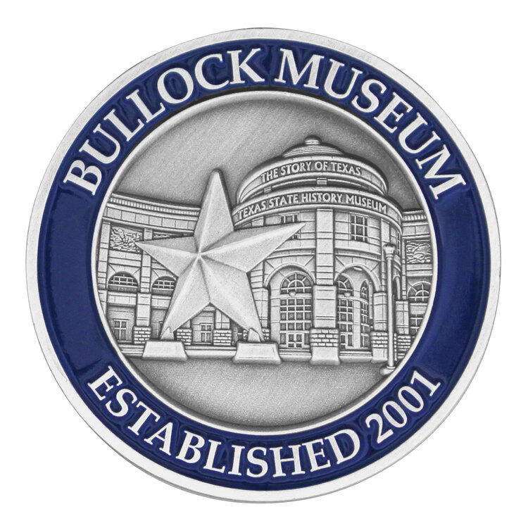 Bullock Museum Commemorative Challenge Coin