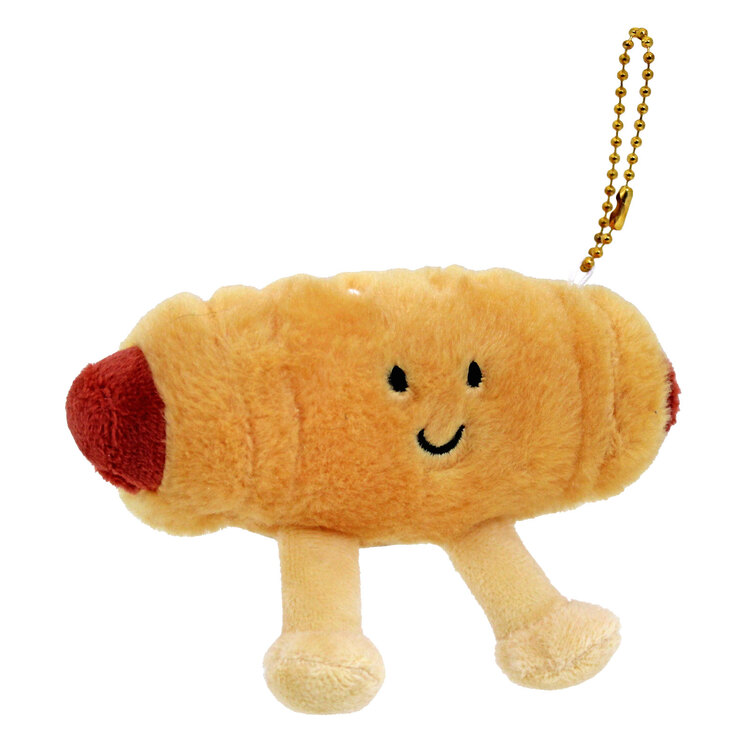 Kolache Plush Keychain