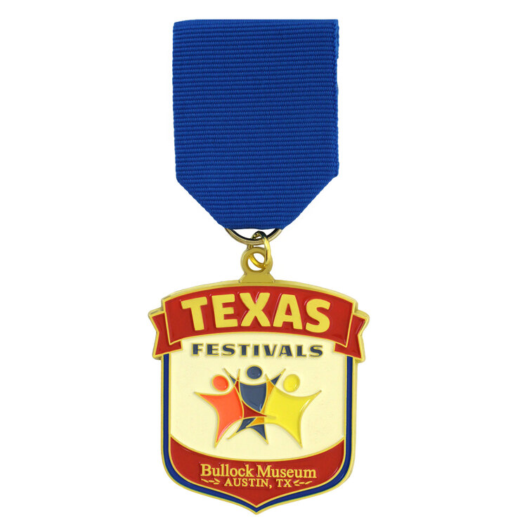 Texas Festivals Fiesta Medal