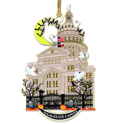 Texas Capitol Halloween Ornament