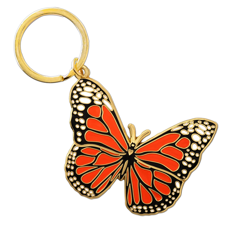 Monarch Butterfly Keychain
