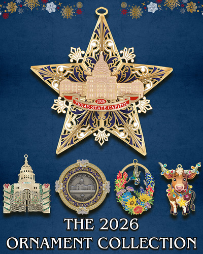 2026 Texas Capitol Ornament Collection Bundle