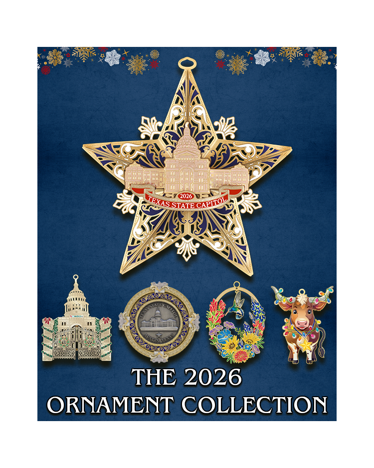 2026 Texas Capitol Ornament Collection Bundle