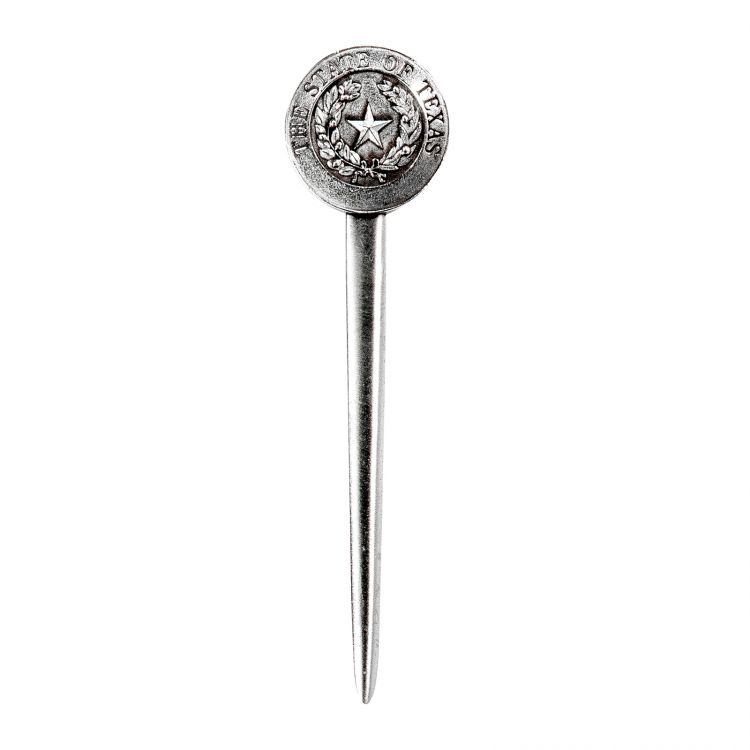 Texas State Seal Pewter Letter Opener