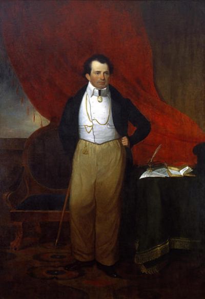 Unknown Artist Mirabeau B. Lamar, 1826