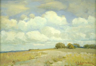 Edward Gustav Eisenlohr Summer Field, Oak Cliff, 1920