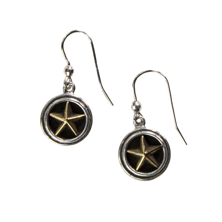 Lone Star Sterling Silver Earrings