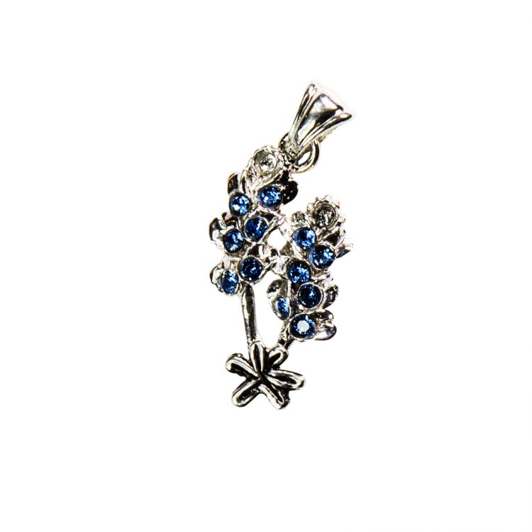 Bluebonnet Sterling Silver Pendant