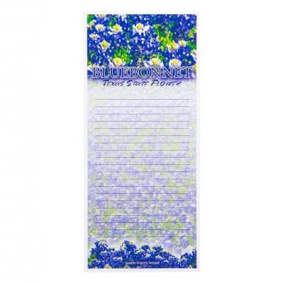 Bluebonnet Magnetic Notepad