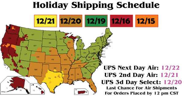 Texas Capitol Gift Shop Ordering Deadlines